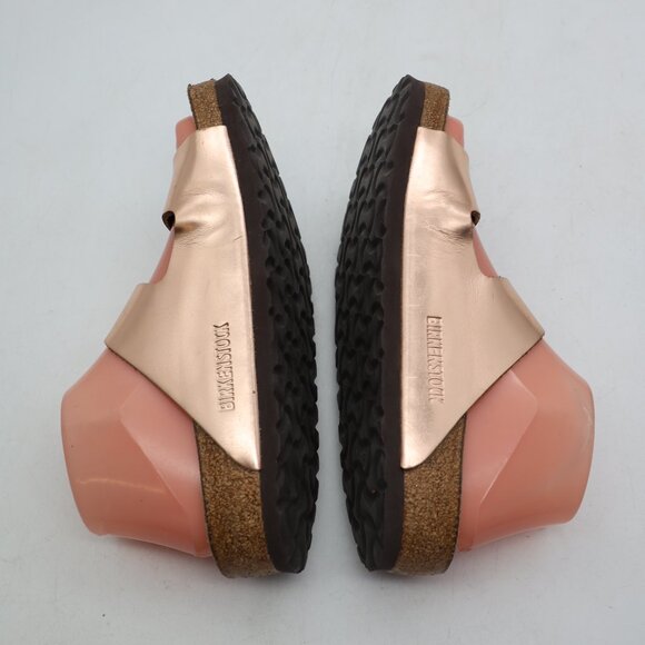 Birkenstock Arizona Soft Footbed Women's Size EU 36 / US 5 Sandals Rose Gold - Picture 6 of 9